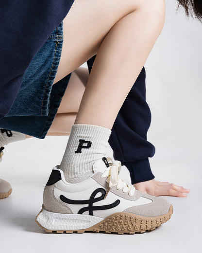 Hidden Wedge Foam Sole Chunky Ugly Sneakers