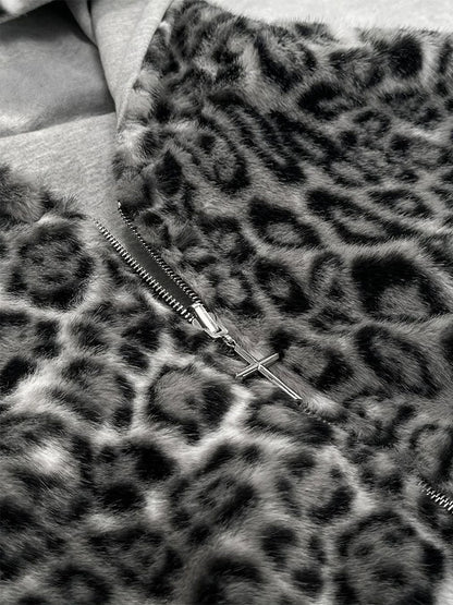 Reversible Zip Up Hoodie Jacket for Women - Raimonda