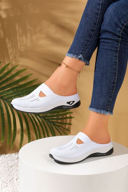 Casual comfort Breathable Knit Slip-on Shoes