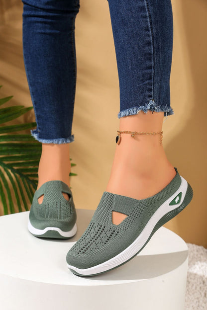 Casual comfort Breathable Knit Slip-on Shoes