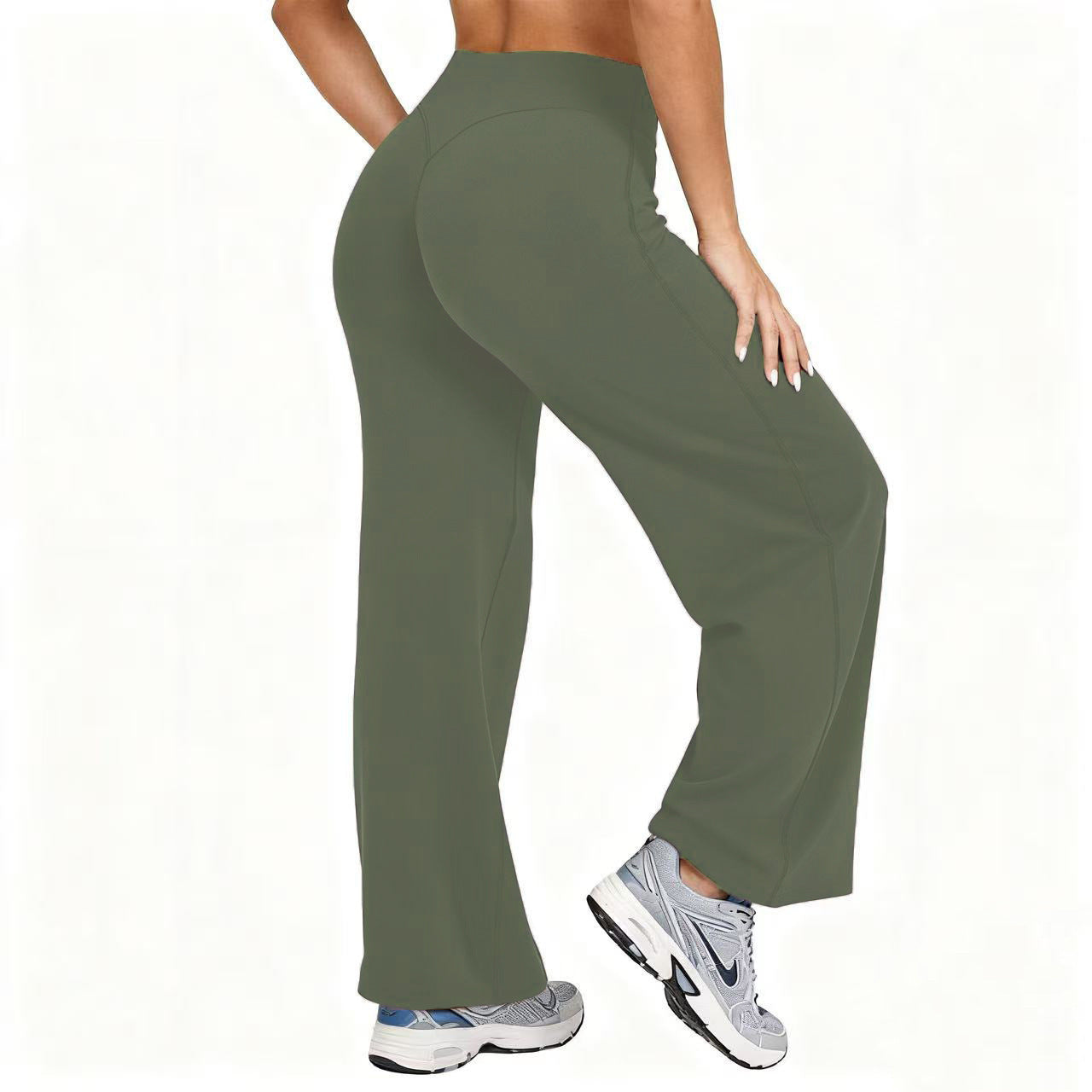 ⌛ Nur noch 3 Tage – 54% auf alles! ⏰Damen High-Waist Stretch-Weichhose