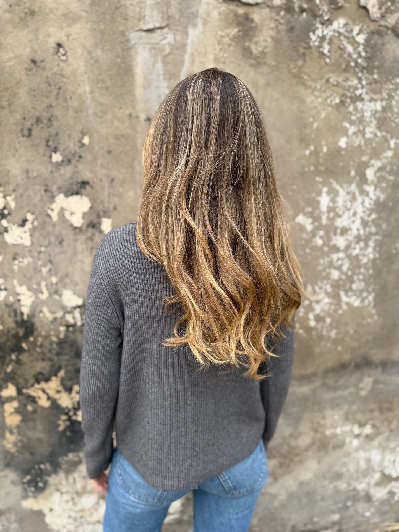 Loose Cropped Button Lapel Sweater Jacket