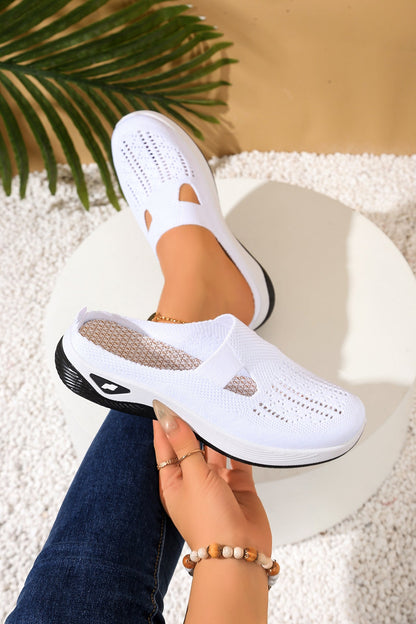 Casual comfort Breathable Knit Slip-on Shoes