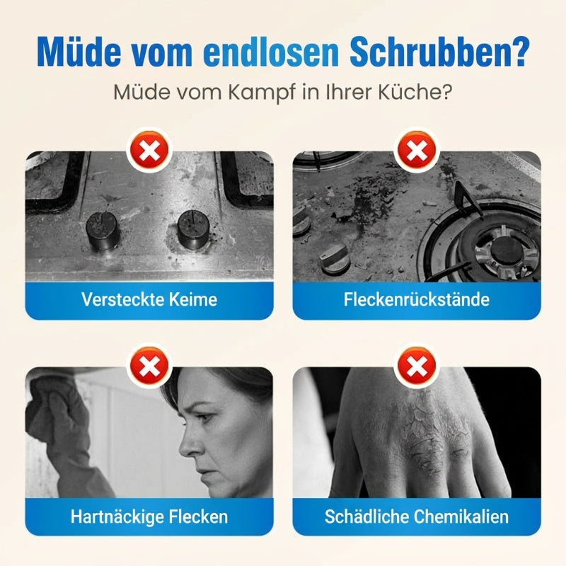 🥳 2026 HEISSER VERKAUF 🥳 💞 50K+ VERKAUFT! 📢⏰ 50% RABATT! Hochtemperatur-Dampfreiniger – 105°C Dampf, 15 s Aufheizzeit. 🌡️ Tötet 99,9 % der Keime ab – ohne Chemie. 🎚️ 6 Dampfstufen – großer Tank 1100 ml. ✨ Für viele Oberflächen – Reinigungswunder! 🔥