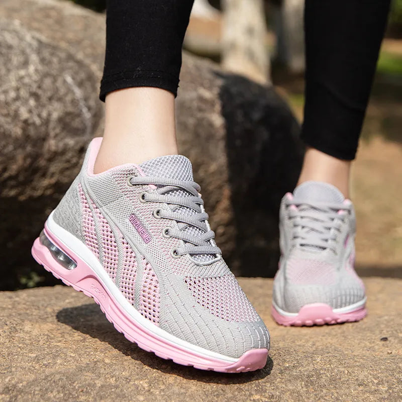 Dynamic Pink Women's Sneakers - Lara