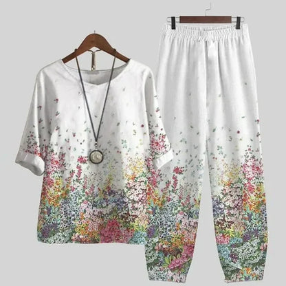 White Flower Set - Elisa