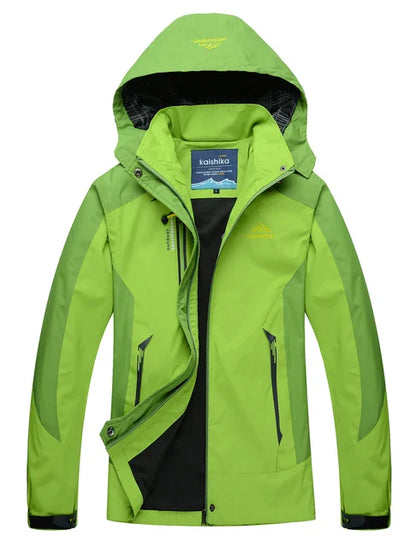 Grüne Outdoorjacke - Leonie