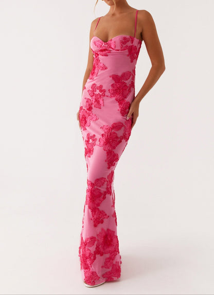 Elisabetta Maxi Dress – Pink