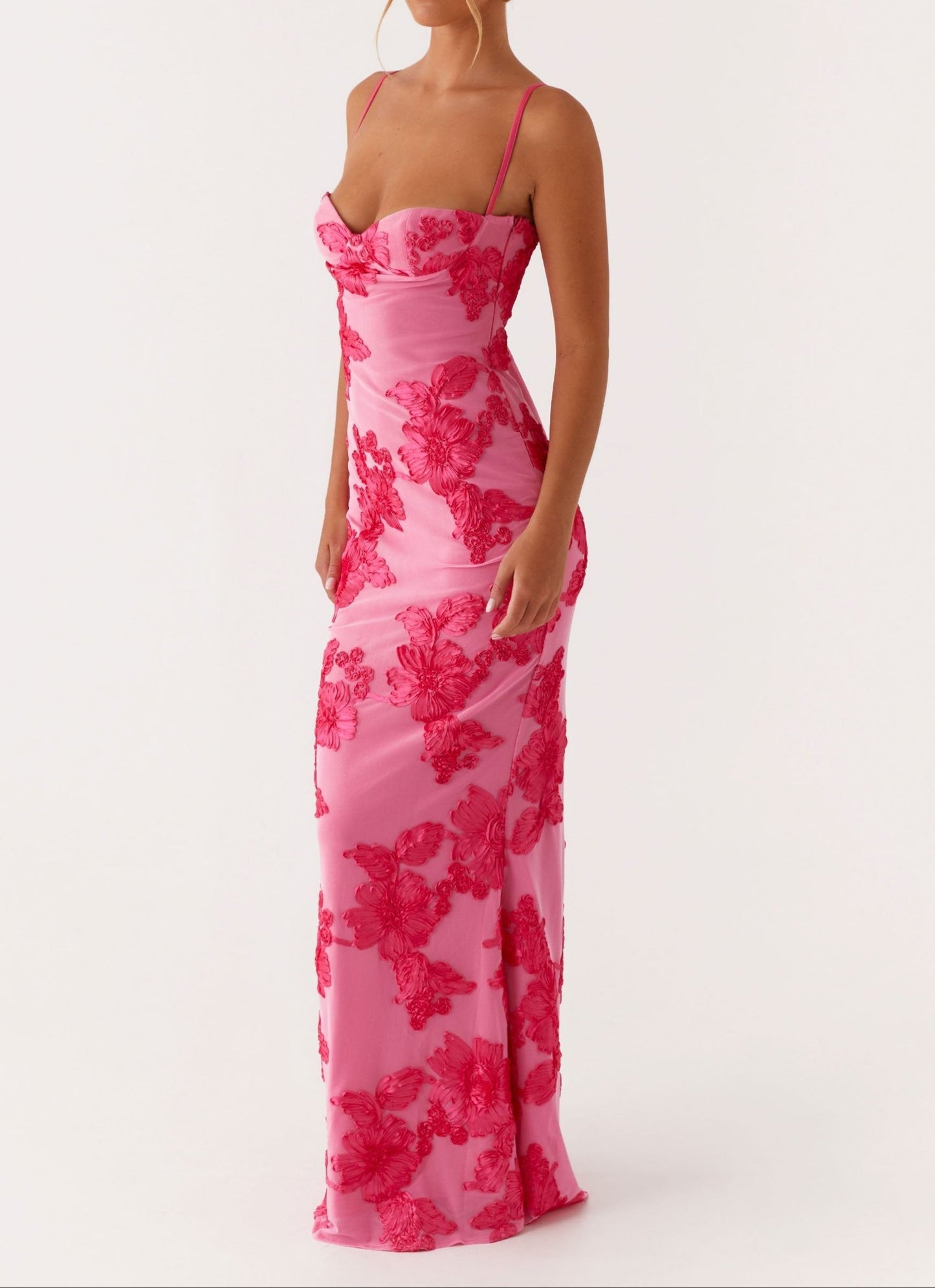 Elisabetta Maxi Dress – Pink