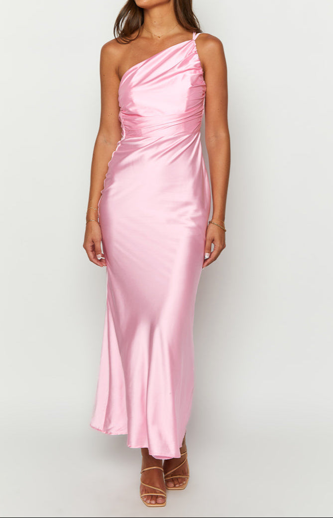 Paula Pink Formales Maxikleid