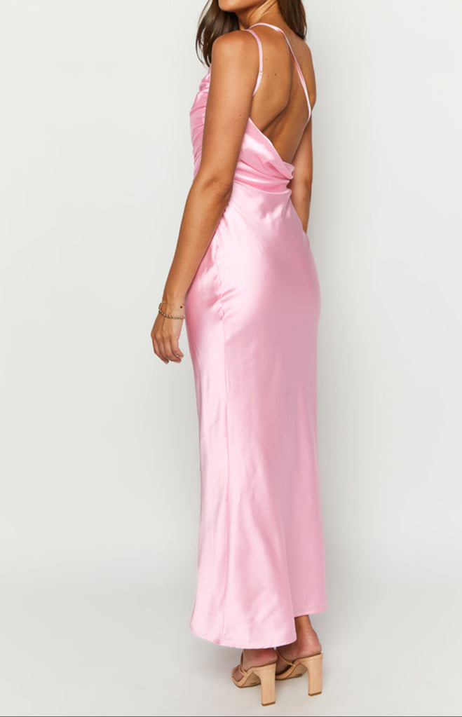 Paula Pink Formales Maxikleid