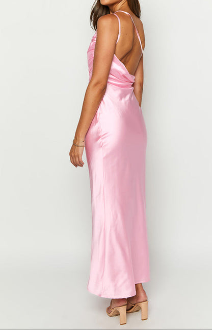 Paula Pink Formales Maxikleid