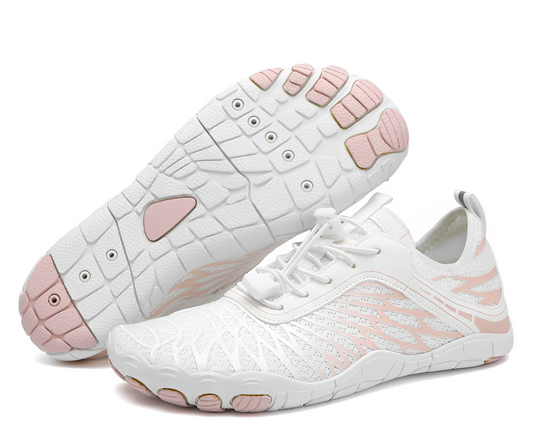 Sienna - Elegant orthopedic sneaker in pure white