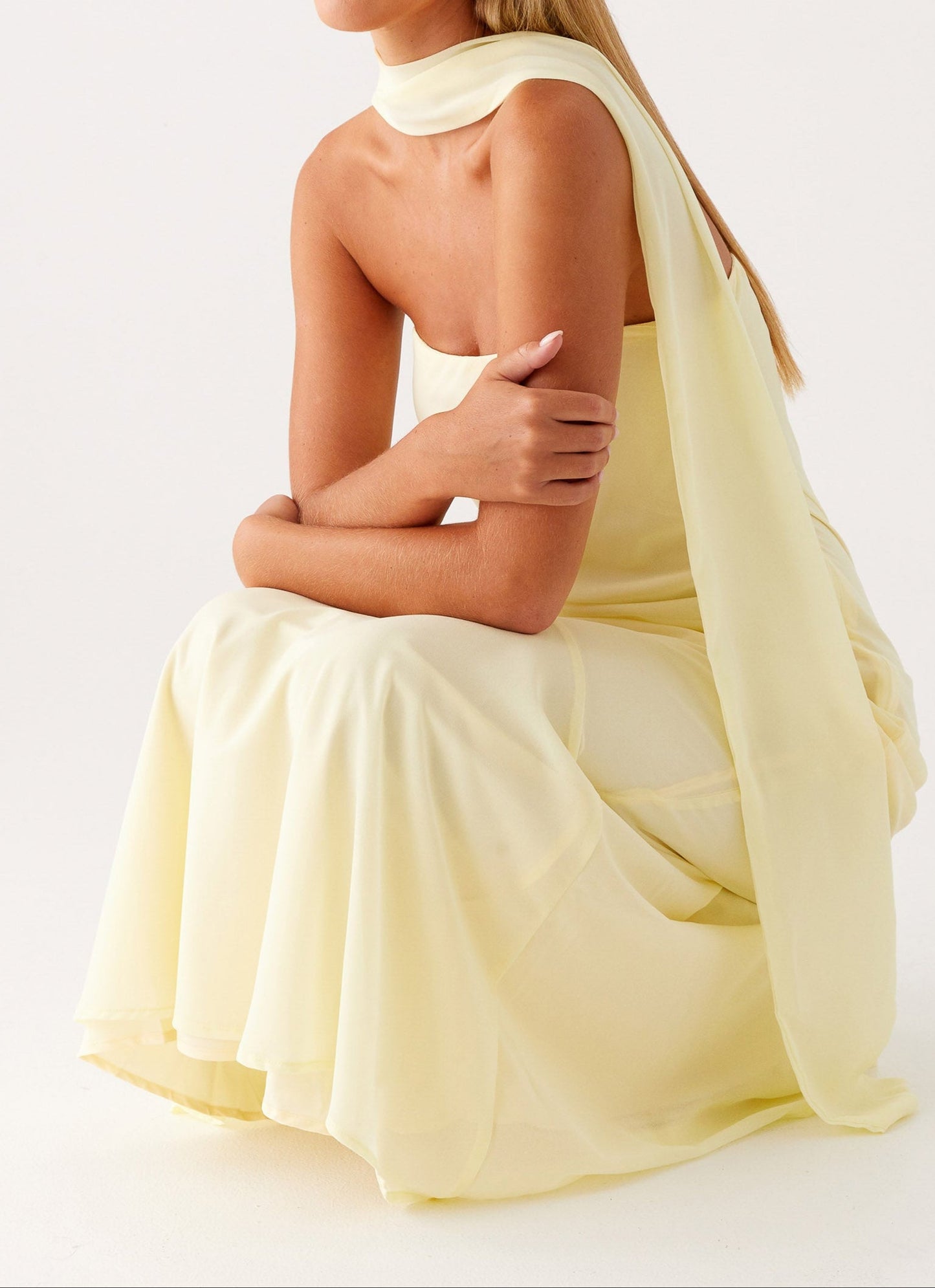 Phebe Maxi Dress – Yellow