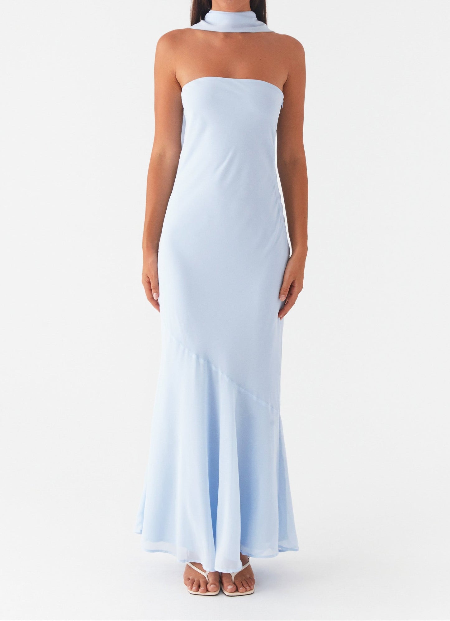 Robe longue Gessica – Bleu