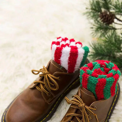 Weihnachten Gestreifte Socken