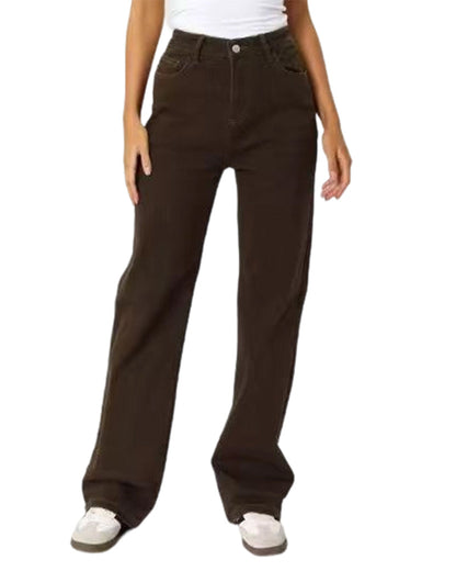Jeans Locker Gerades Bein