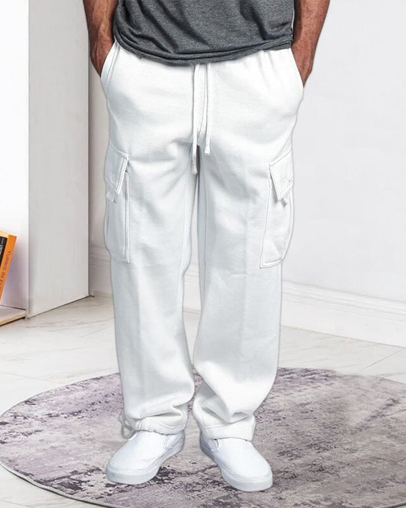 Hose Herren Gerade Cargo Hose