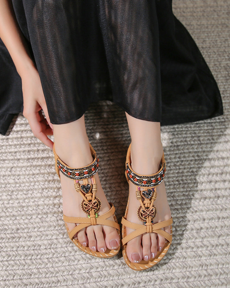 Sandalen Bohemian offene Zehen