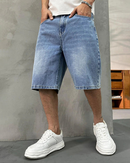 Shorts Herren Lässig Denim