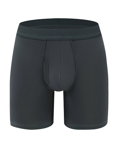 Herren Einfarbig Bambusfaser Dehnbare Boxershorts, Atmungsaktive Bequeme Unterwäsche Für Den Täglichen Gebrauch, Lässige Herren Unterwäsche Für Alle Jahreszeiten