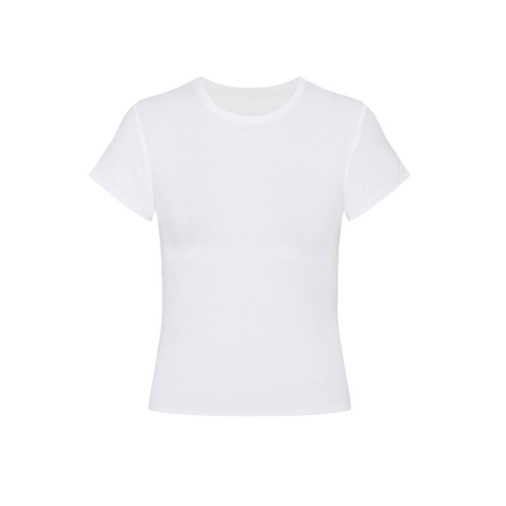 Fitted Short Sleeve T-Shirt for Women - Immacolata