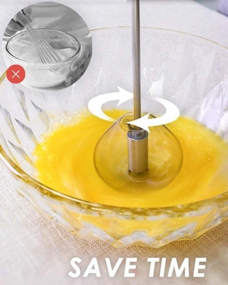 Edelstahl Halbautomatischer Schneebesen