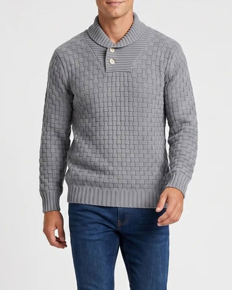 Pullover Herren Kariert Lässig
