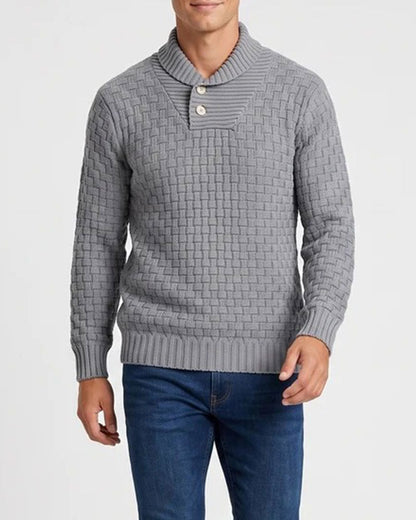 Pullover Herren Kariert Lässig