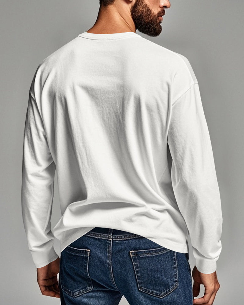Top Atmungsaktiv Pullover Langarm Herren