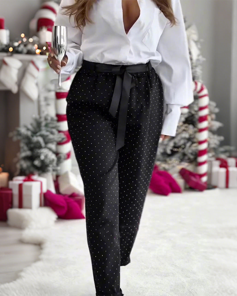 Hose stilvolle und vielseitige Glitzer