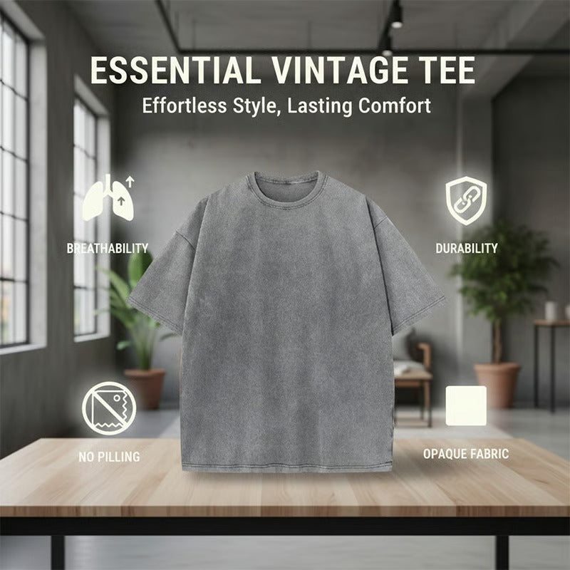 T-Shirt Herren Vintage Locker