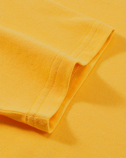 T-Shirt V-Ausschnitt Einfach Uni