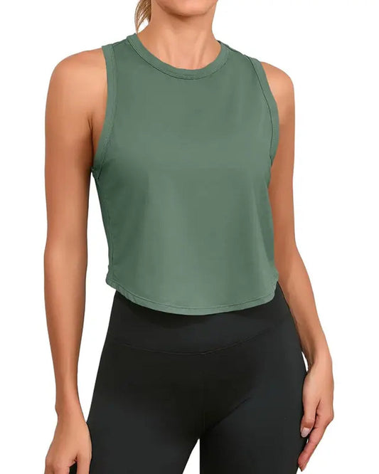 Tanktop Sportlich Cropped