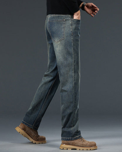 Hose Herren Mittelhoher Bund Vintage