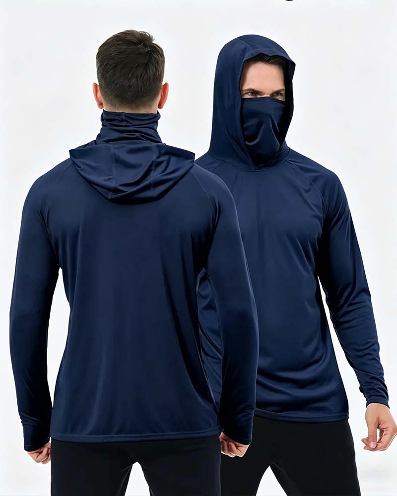 Herren Hoodies Belüftet Schnelltrocknend Hoodie Sonne