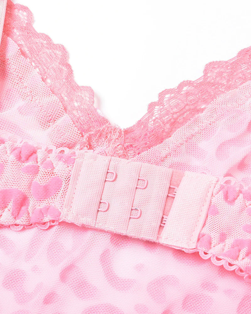 Kleid Durchsichtig Mesh Eng Strumpfhalter