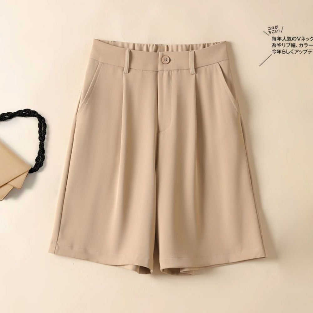 High Waist Bermuda Shorts for Women - Renata