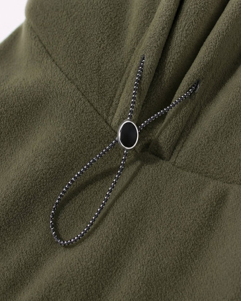 Mütze Fleece Doppellagig Integriert