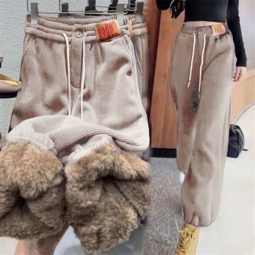 Fleece Lined Jogger Sweatpants for Women - Immacolata