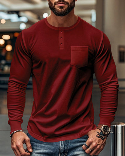 Top Atmungsaktiv Pullover Langarm Herren