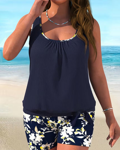 Tankini Blumenprint Shorty