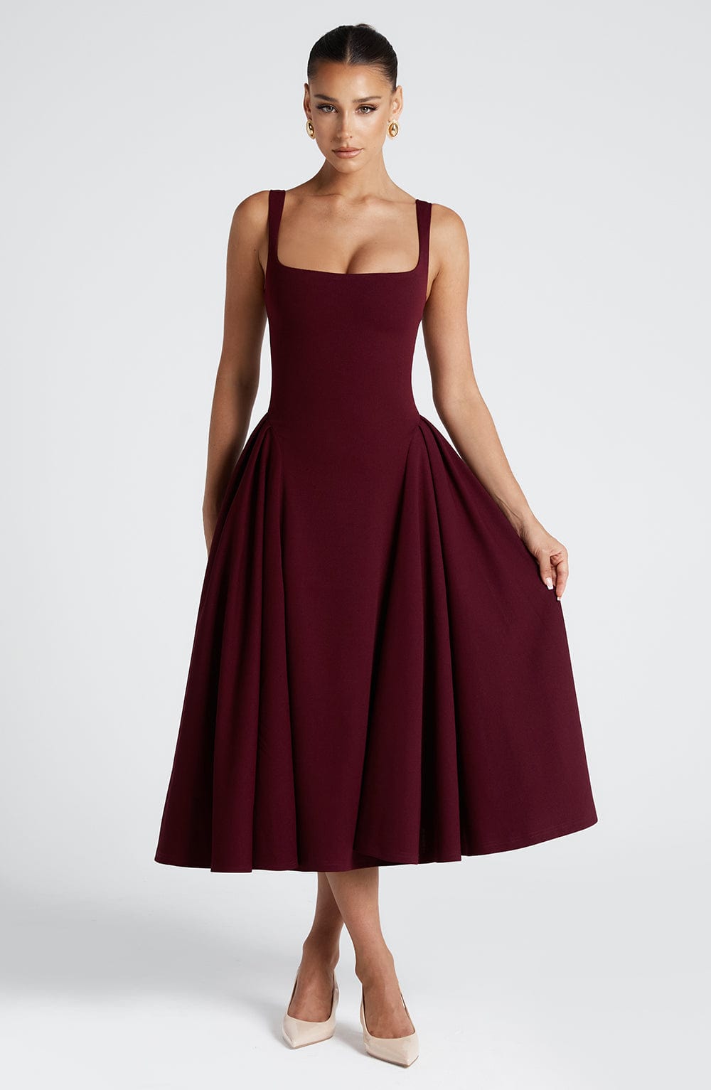 Claudia midi dress