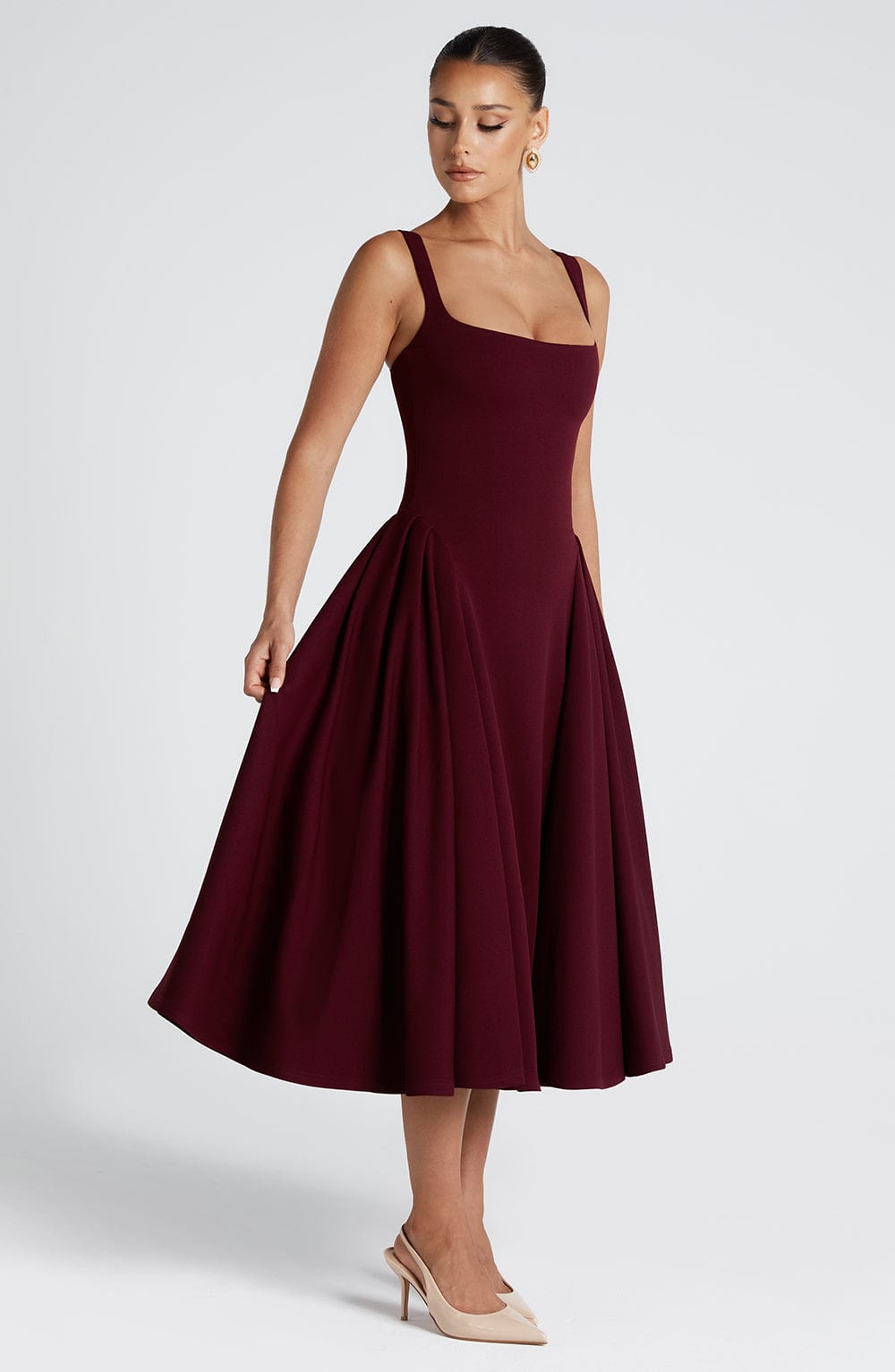 Claudia midi dress