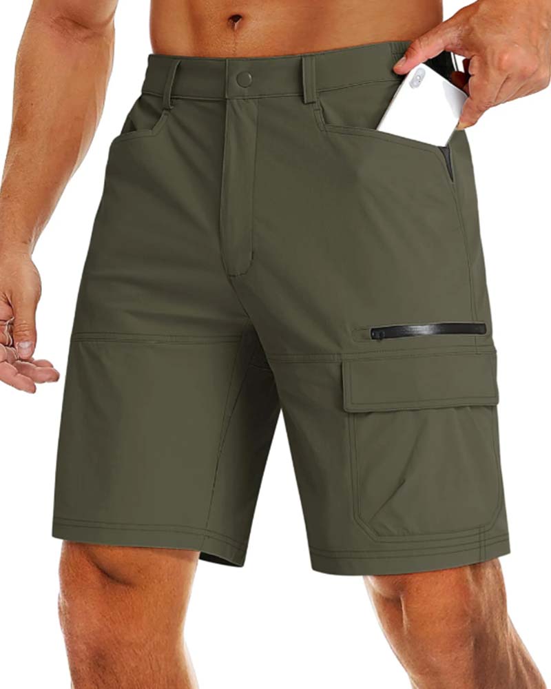Herren Hose Outdoor Cargotasche Lässig