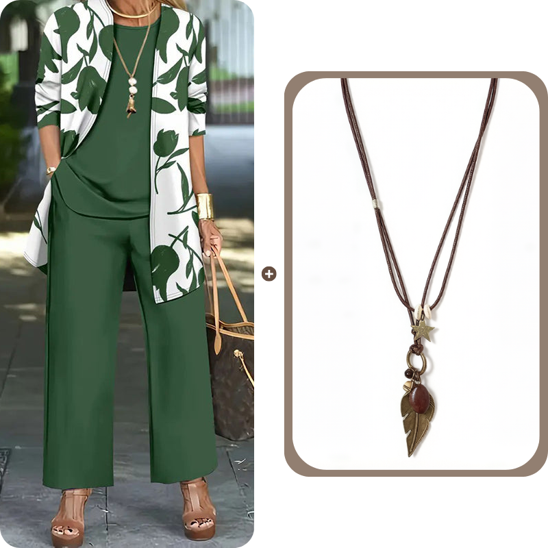 💃🔥 50% RABATT 💥 Damen 3-teiliges Outfit Set – lässig, bequem & perfekt für jeden Tag ✨