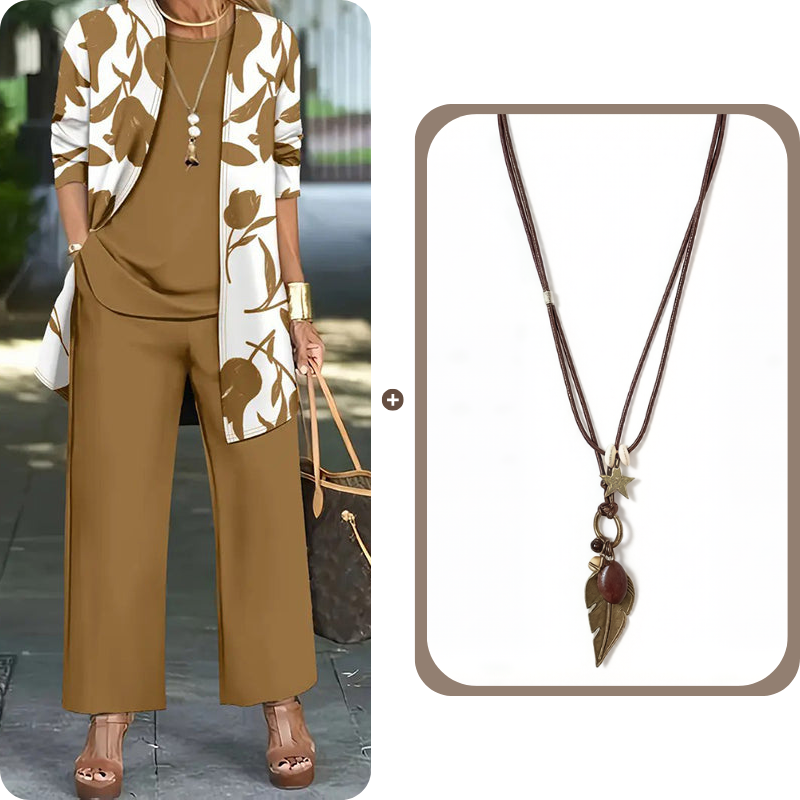 💃🔥 50% RABATT 💥 Damen 3-teiliges Outfit Set – lässig, bequem & perfekt für jeden Tag ✨