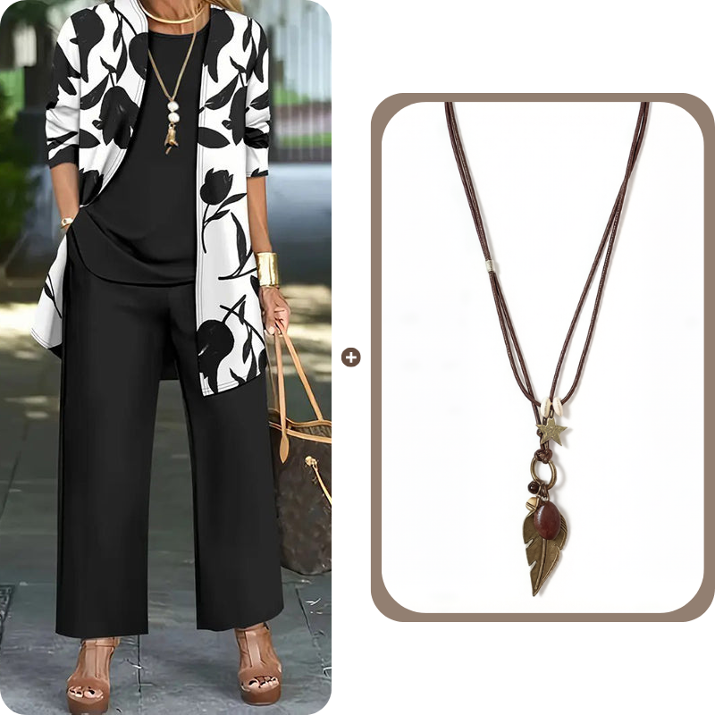 💃🔥 50% RABATT 💥 Damen 3-teiliges Outfit Set – lässig, bequem & perfekt für jeden Tag ✨