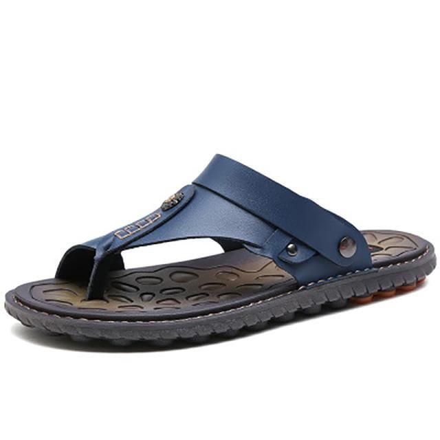 Felix - Komfortable Orthopädische Slippers in Marineblau