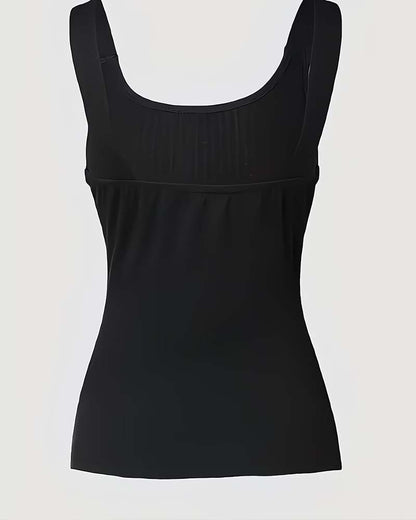 Tanktop Schlanke Passform Hot Girl Stil Einfarbig